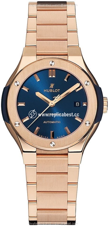 Hublot Classic Fusion Womens watch Automatic Rose gold 585.ox.7180.ox