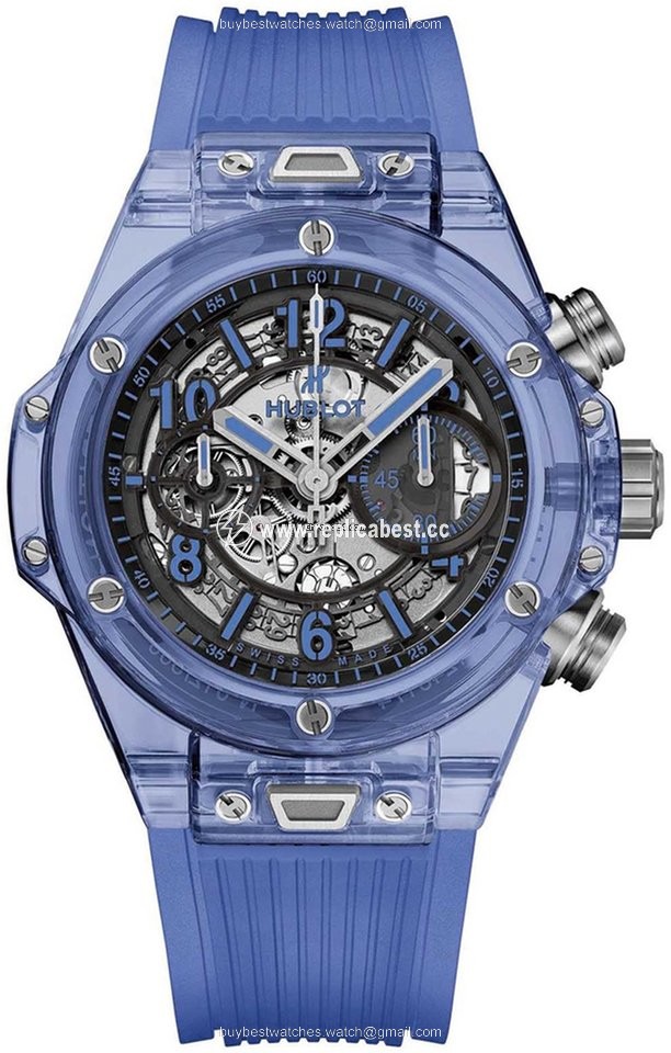 Hublot Big Bang Unico Mens watch Unisex Automatic 411.jl.4809.rt Blue Sapphire