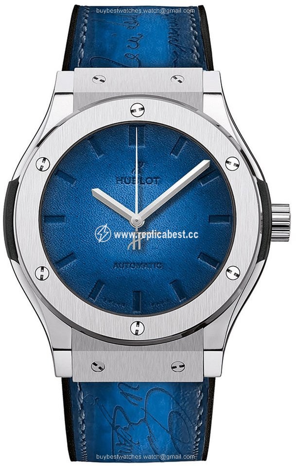 Hublot Classic Fusion 45, 42, 38, 33 mm Mens watch Unisex Automatic Titanium 511.NX.050B.VR.BER16 Berluti