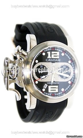 Graham Chronofighter R.A.C. Mens watch Unisex Automatic Steel 2CRBS.B01A.K25B