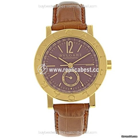 Bulgari Bulgari Mens watch Unisex Automatic Yellow gold BB 38 GL AC