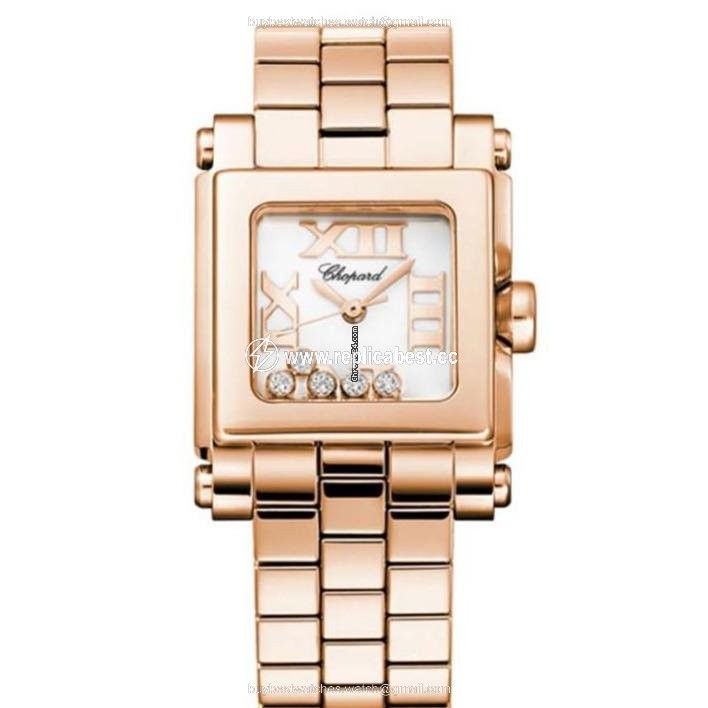 Chopard Happy Sport Womens watch Quartz Rose gold 275349-5002