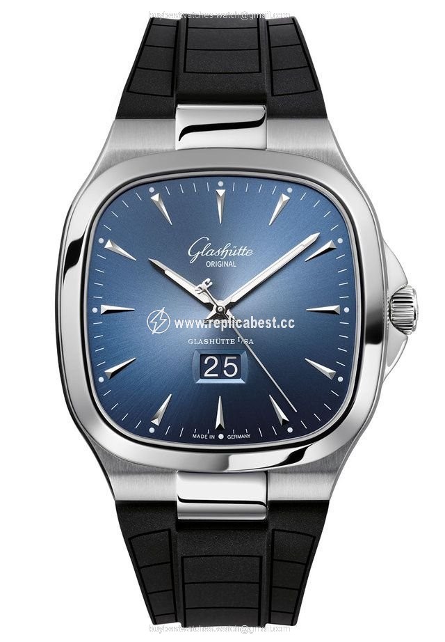 Glashutte Original Seventies Panorama Date Mens watch Unisex Automatic Steel 39-47-13-12-06