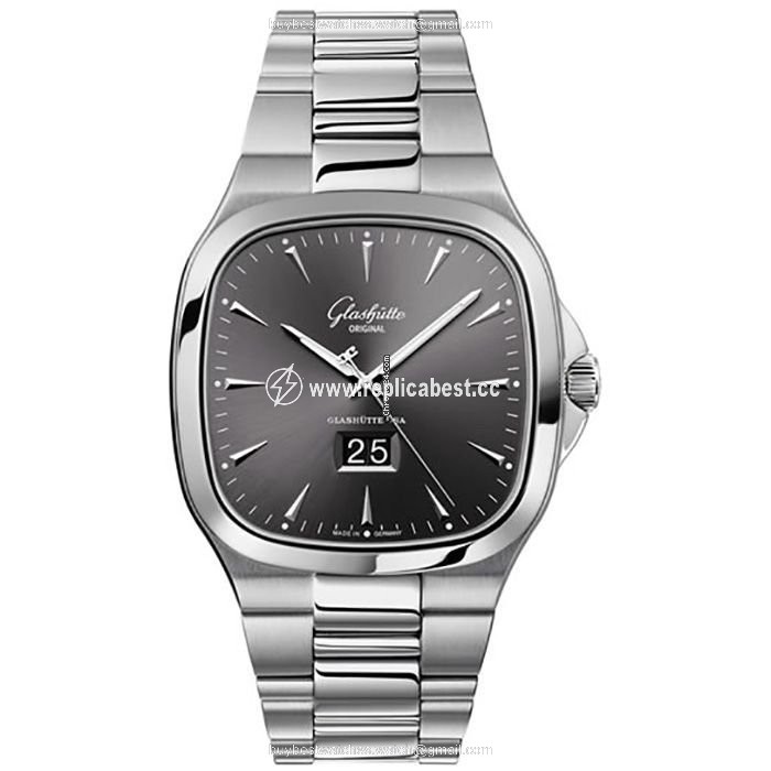 Glashutte Original Seventies Panorama Date Mens watch Unisex Automatic Steel 39-47-12-12-14