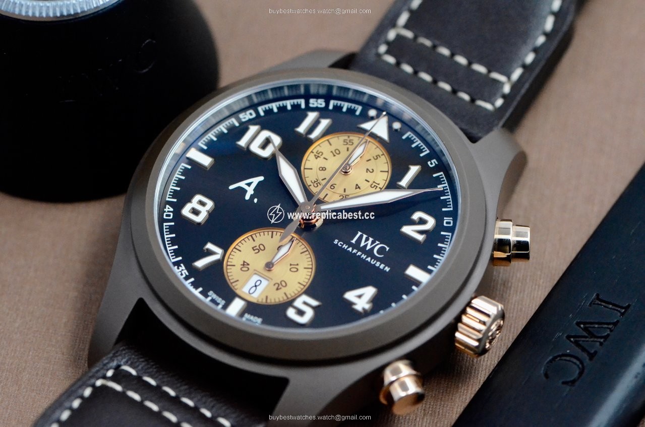 IWC Pilot Chronograph Mens watch Unisex Automatic Ceramic IW388006