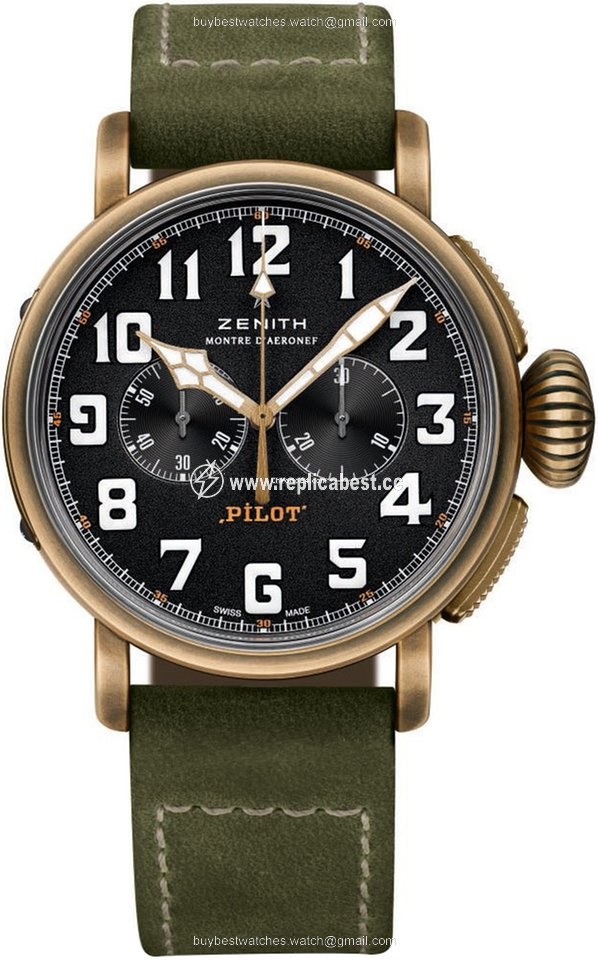 Zenith Pilot Type 20 Extra Special Mens watch Unisex Automatic Bronze 29.2430.4069 21.c800 Extra Special