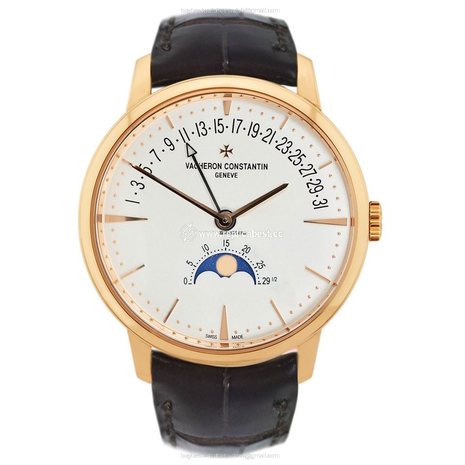 Vacheron Constantin Patrimony Mens watch Unisex Automatic Rose gold 4010U 000R-B329