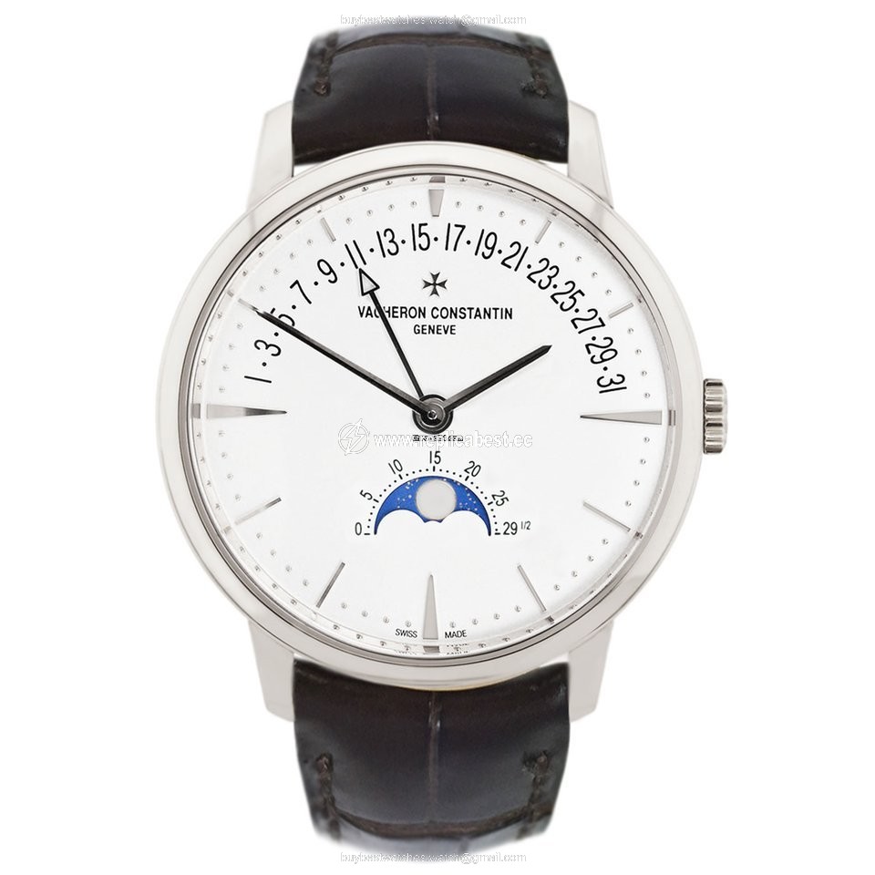 Vacheron Constantin Patrimony Mens watch Unisex Automatic White gold 4010U 000G-B330