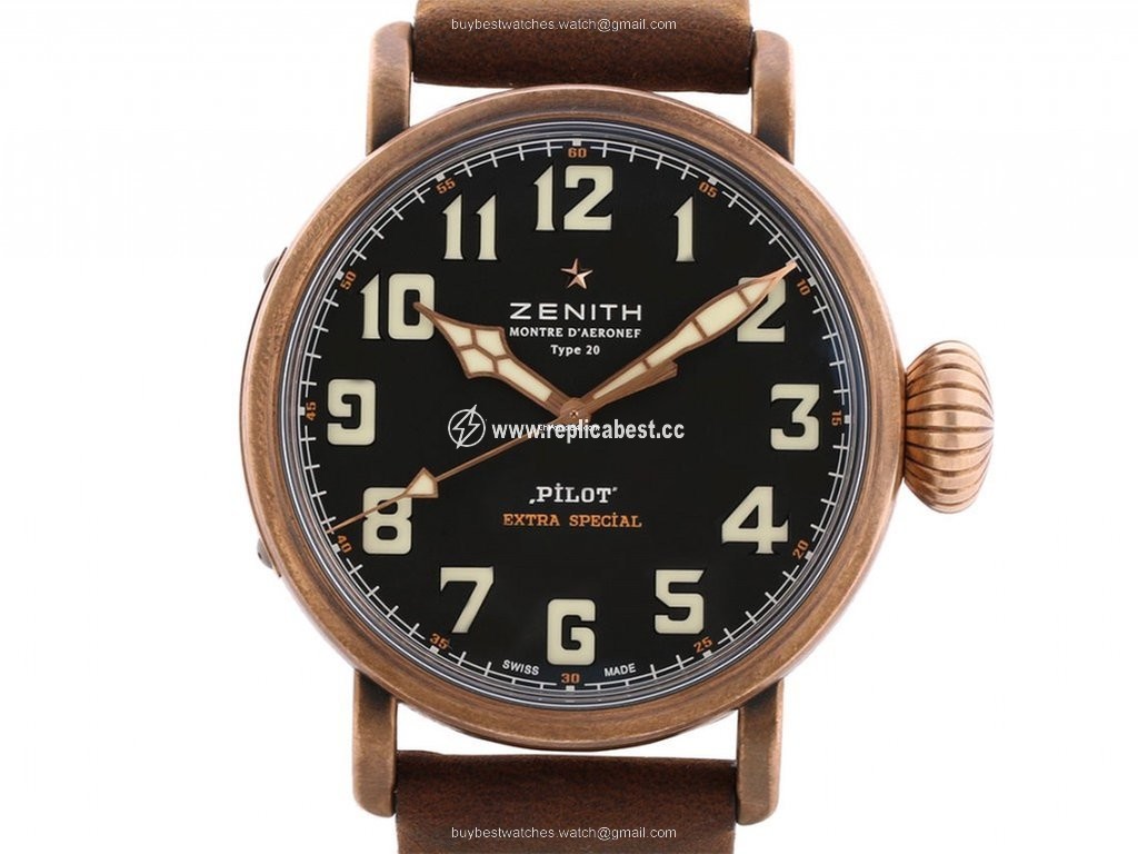 Zenith Pilot Type 20 Extra Special Mens watch Unisex Automatic Bronze 29.2430.679 21C753