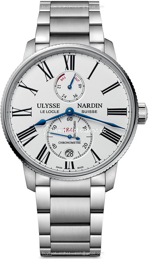 Ulysse Nardin Marine Torpilleur Mens watch Unisex Automatic Steel 1183-310-7m 40