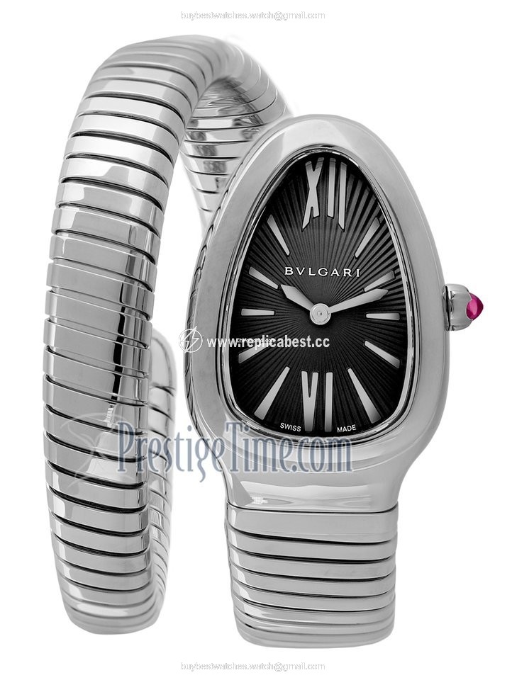 Bulgari Serpenti Womens watch Quartz Steel 102824 sp35bss.1t
