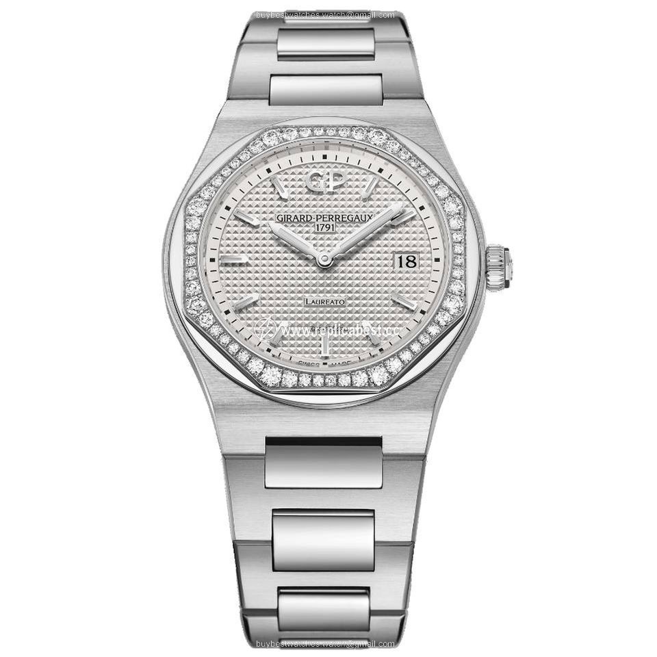 Girard Perregaux Laureato Womens watch Quartz Steel 80189D11A131-11A