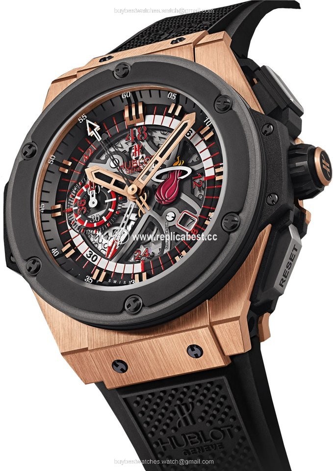 Hublot King Power Mens watch Unisex Automatic Rose gold 748.OM.1123.RX