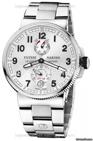 Ulysse Nardin Marine Chronometer Manufacture Mens watch Unisex Automatic Steel 1183-126-7m 61