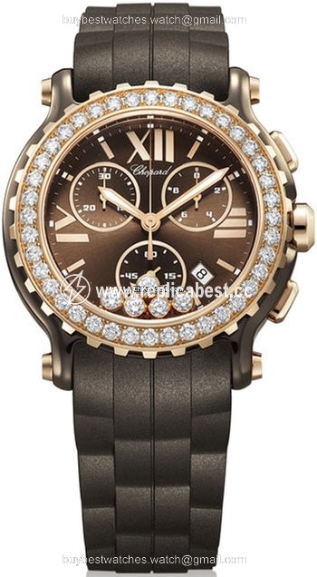 Chopard Happy Sport Womens watch Quartz Ceramic 288515-9004