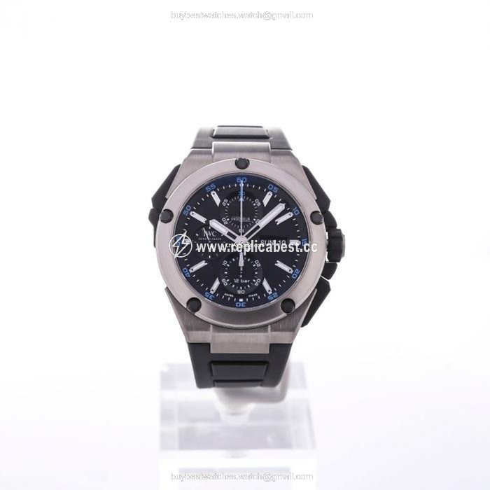 IWC Ingenieur Double Chronograph Titanium Mens watch Unisex Automatic Titanium IW386503