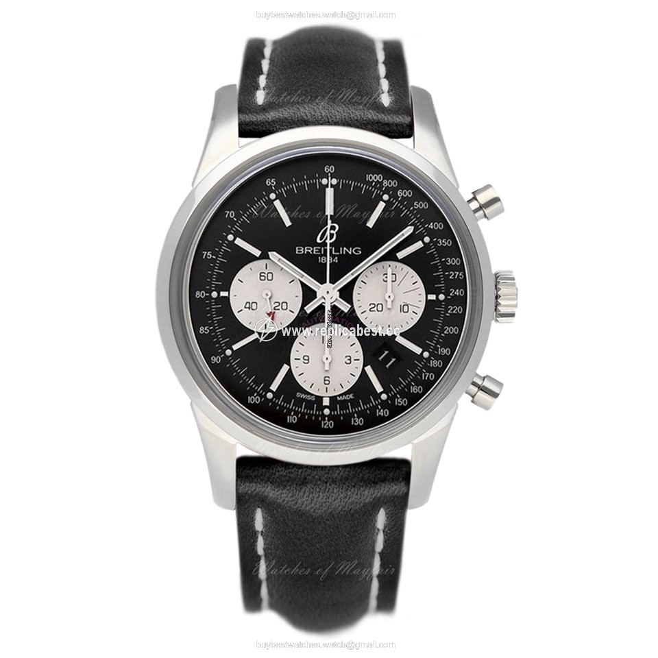 Breitling Transocean Chronograph Mens watch Unisex Automatic Steel AB015212.BF26.435X.A20BA.1