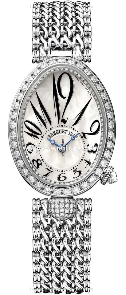 Breguet Reine de Naples Womens watch Automatic White gold 8928bb 5w j20.dd0d