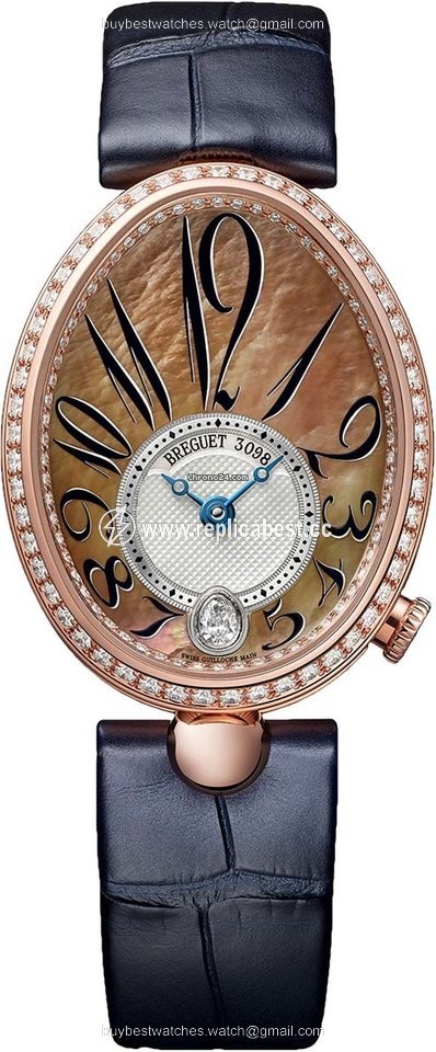 Breguet Reine de Naples Womens watch Automatic Rose gold 8918br 5t 964.d00d