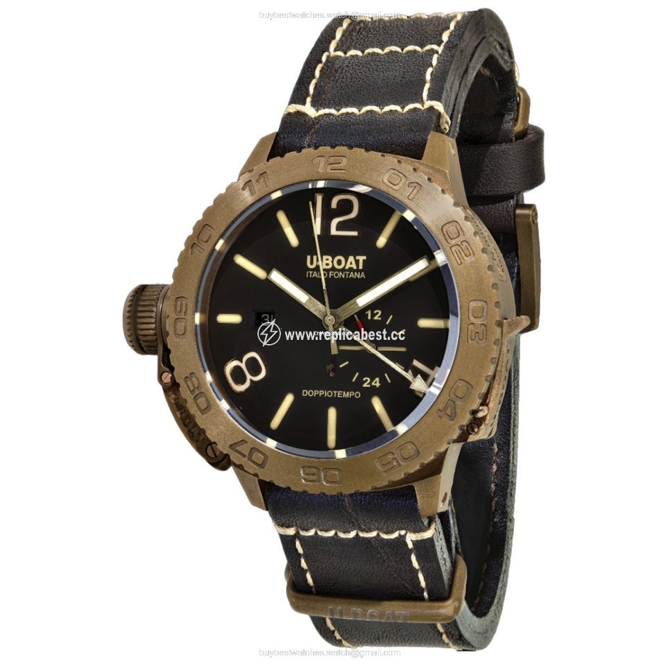 U-Boat Classico Mens watch Unisex Automatic Bronze 9008