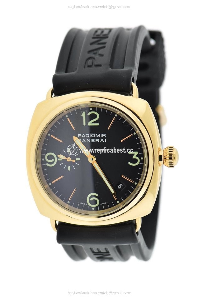 Panerai Radiomir Mens watch Unisex Automatic Rose gold PAM103