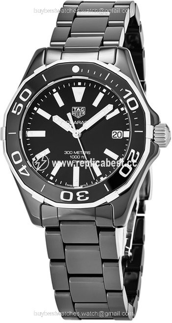 TAG Heuer Aquaracer Lady Womens watch Quartz Ceramic WAY1390.BH0716