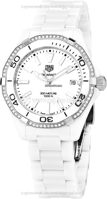 TAG Heuer Aquaracer Lady Womens watch Quartz Steel WAY1396.BH0717
