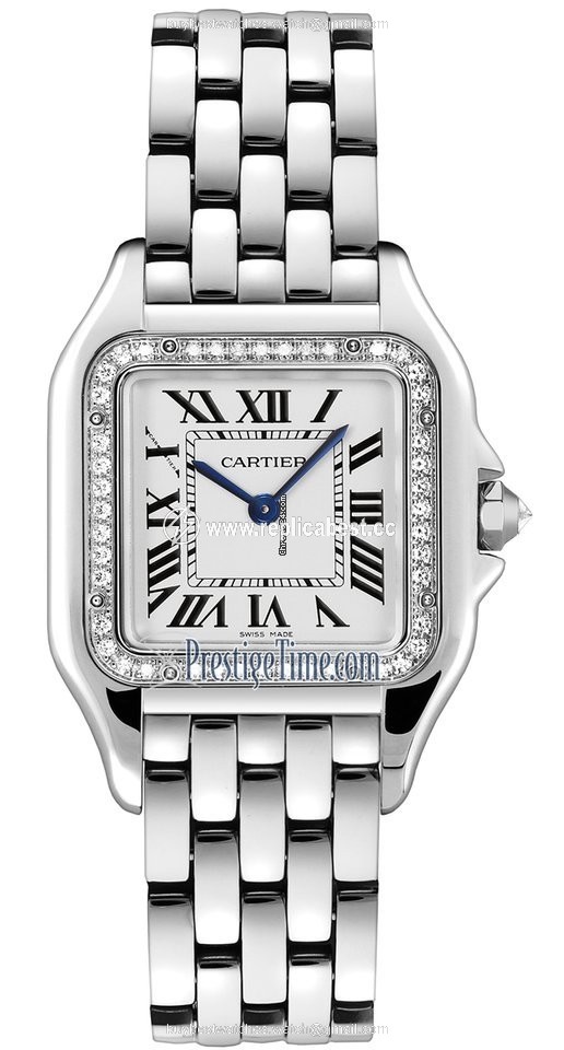 Cartier Panthere Womens watch Quartz White gold wjpn0007