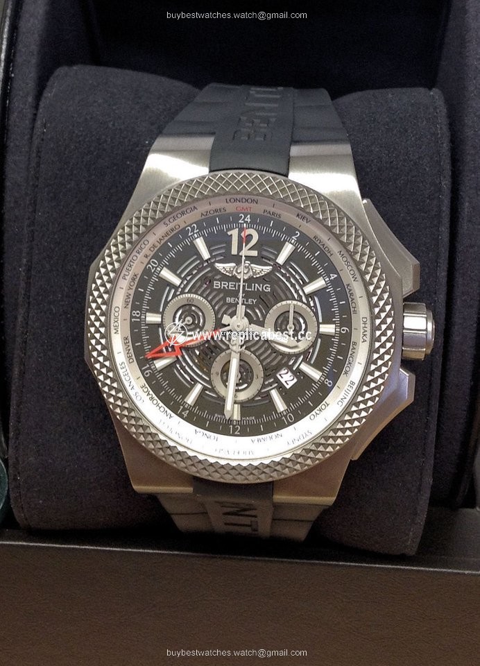 Breitling Bentley GMT Mens watch Unisex Automatic Titanium EB0432