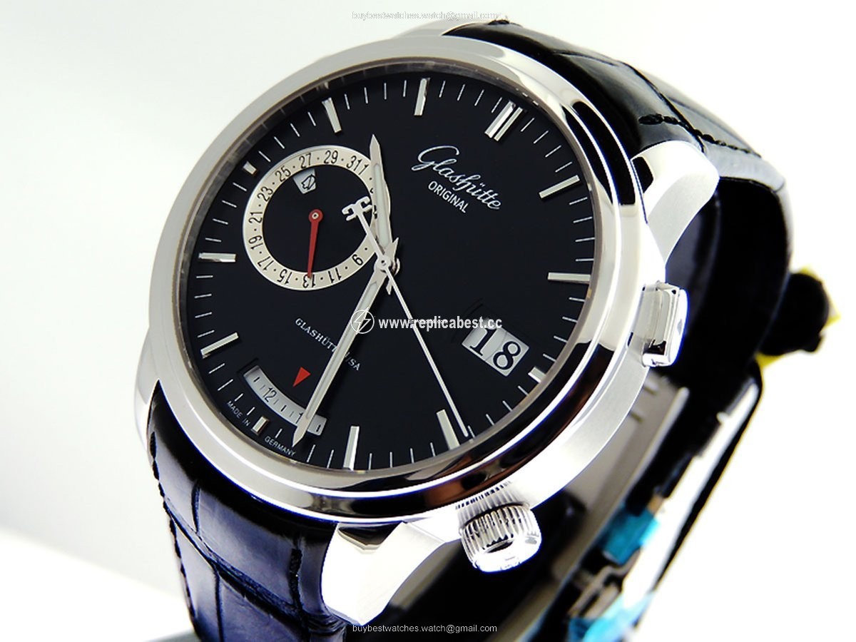 Glashutte Original Senator Diary Mens watch Unisex Automatic Steel 100-13-04-04-04