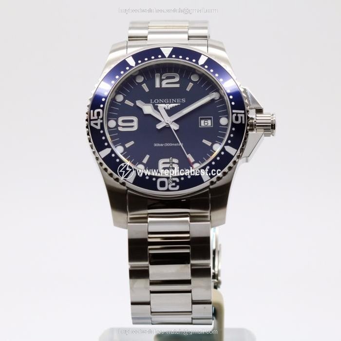 Longines HydroConquest Mens watch Unisex Quartz Steel L3.840.4.96.6