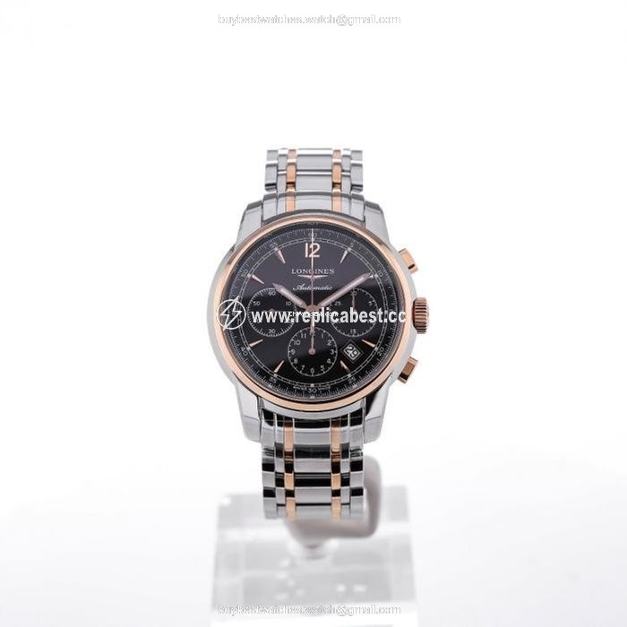 Longines Saint-Imier Mens watch Unisex Automatic Gold Steel L2.784.5.52.7
