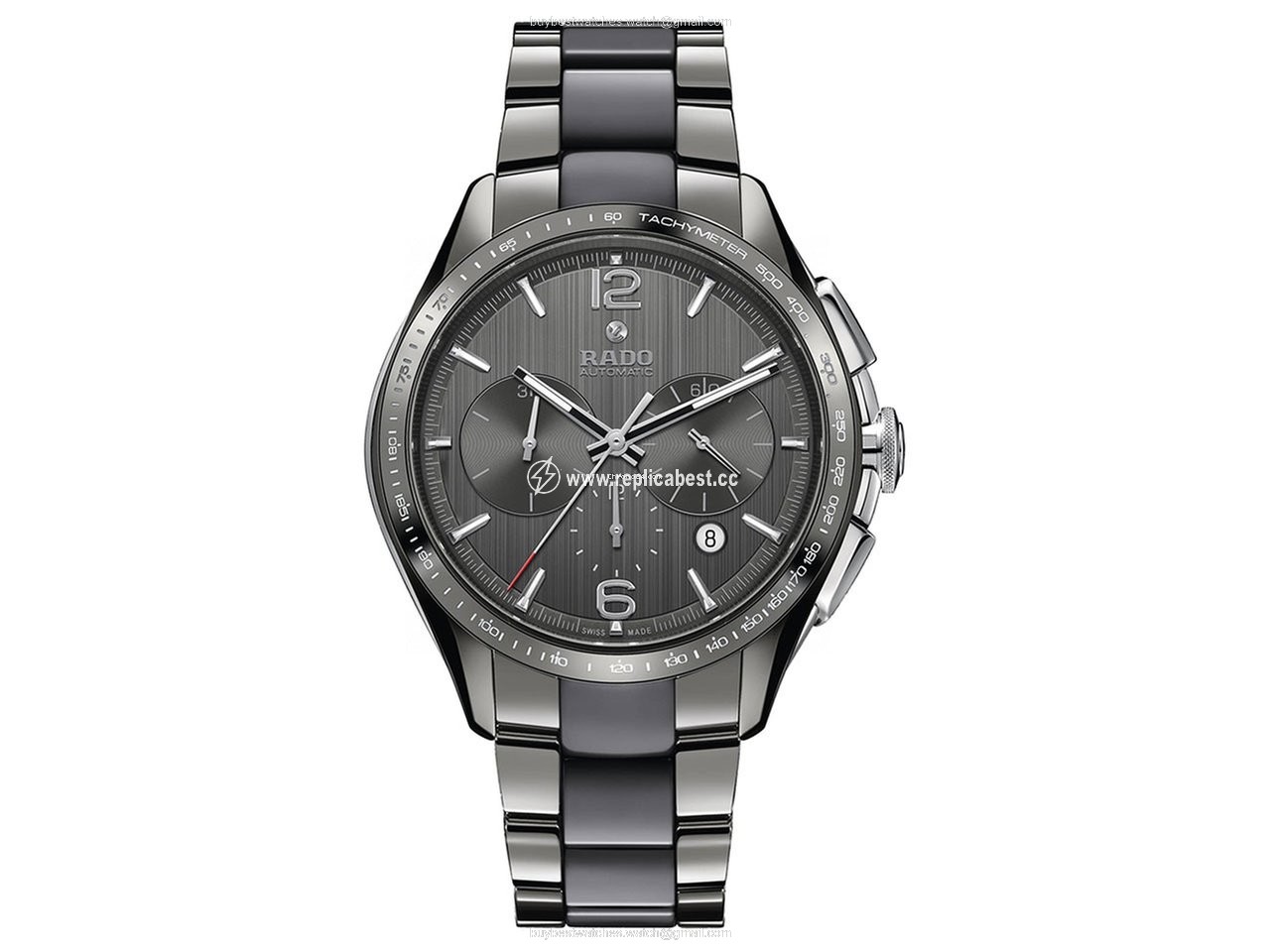 Rado HyperChrome Chronograph Mens watch Unisex Automatic Ceramic R32120112
