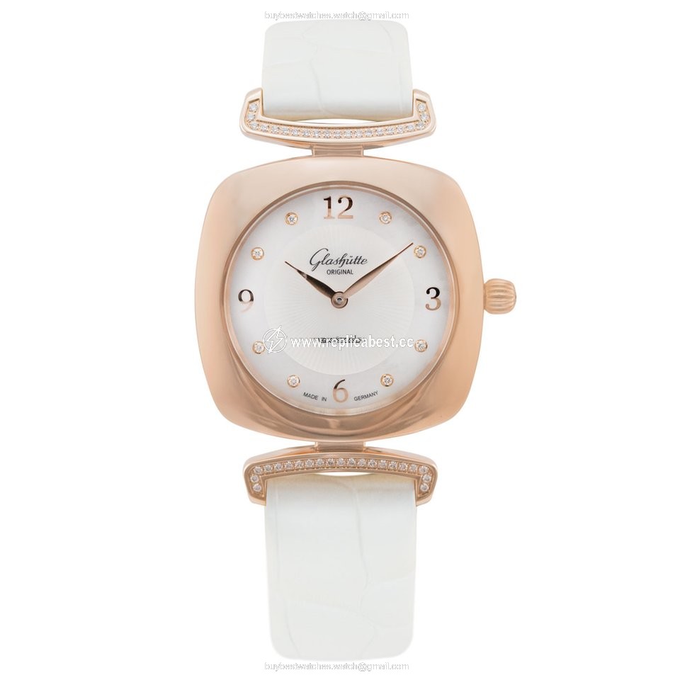Glashutte Original Pavonina Womens watch Quartz Red gold 1-03-02-04-05-30 or 103-02-04-05-30