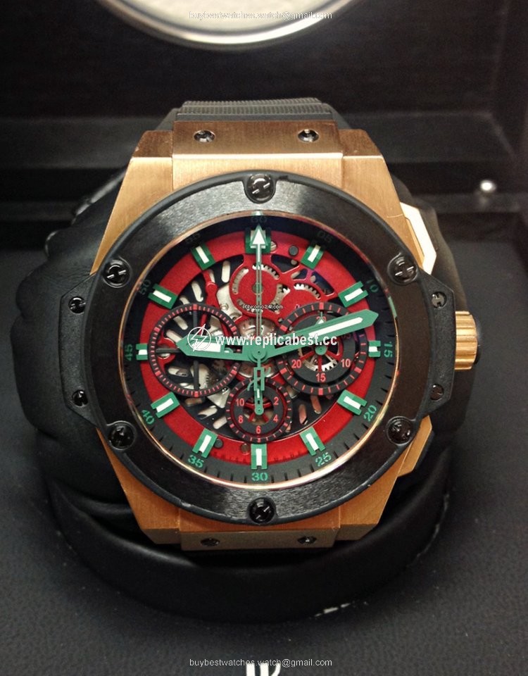 Hublot King Power Mens watch Unisex Automatic Red gold 710.OM.0130.GR.MEX10