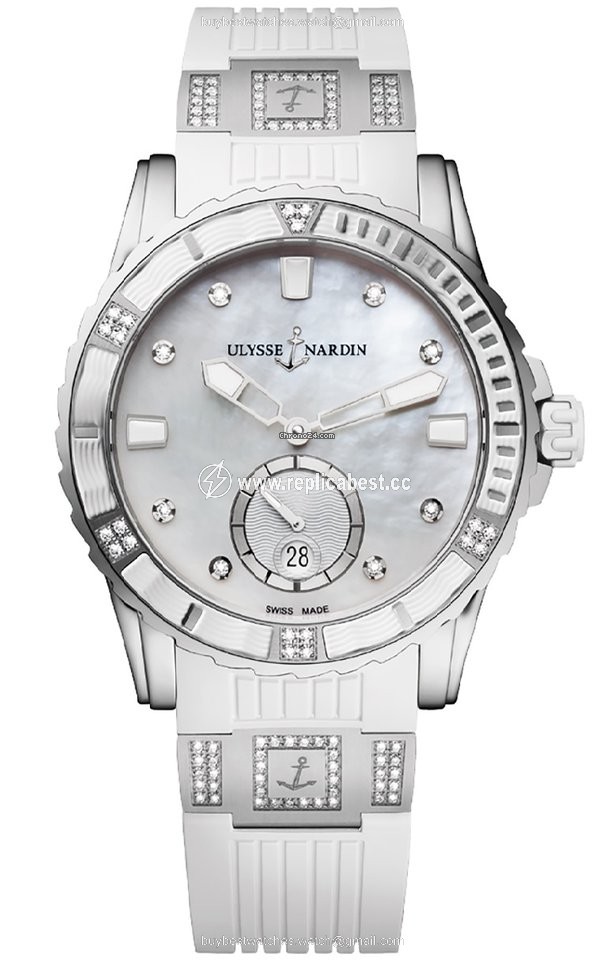 Ulysse Nardin Lady Diver Womens watch Automatic Steel 3203-190-3C 10.10