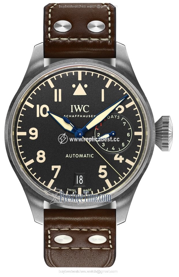 IWC Big Pilot Mens watch Unisex Automatic Titanium iw501004 Heritage