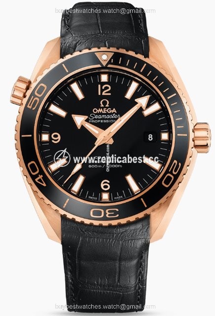Omega Seamaster Planet Ocean Mens watch Unisex Automatic Red gold 232.63.46.21.01.001