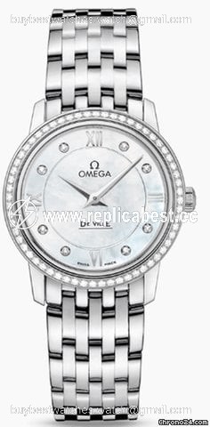 Omega De Ville Prestige Womens watch Quartz 424.15.27.60.55.001