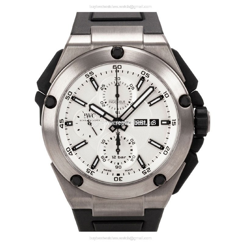 IWC Ingenieur Double Chronograph Titanium Mens watch Unisex Automatic Titanium IW386501