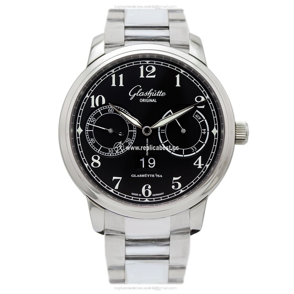 Glashutte Original Senator Observer Mens watch Unisex Automatic Steel 100-14-07-02-70 or 1-00-14-07-02-70