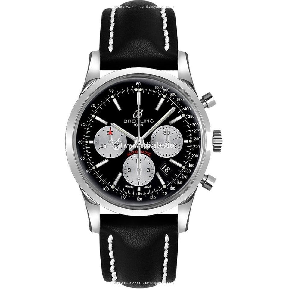 Breitling Transocean Chronograph Mens watch Unisex Automatic Steel AB015212 BF26 435X