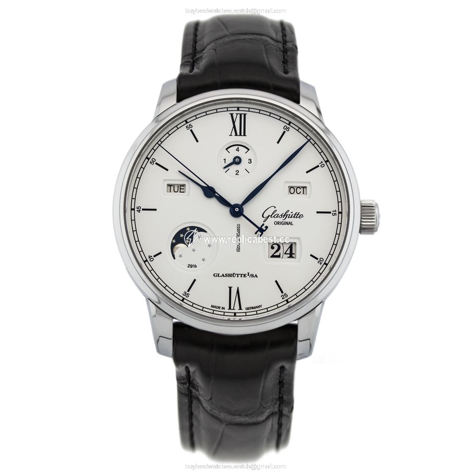 Glashutte Original Senator Excellence Mens watch Unisex Automatic Steel 1-36-02-01-02-50 or 136-02-01-02-50