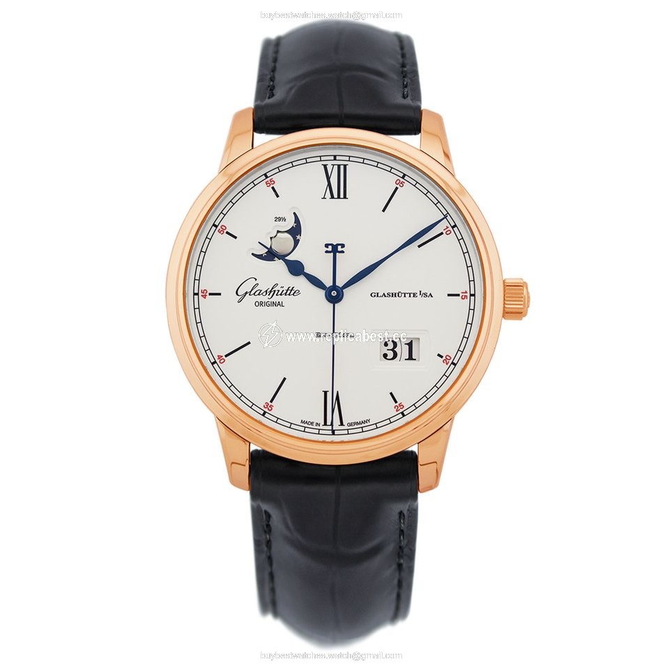 Glashutte Original Senator Excellence Mens watch Unisex Automatic Red gold 1-36-04-02-05-01 or 36-04-02-05-01