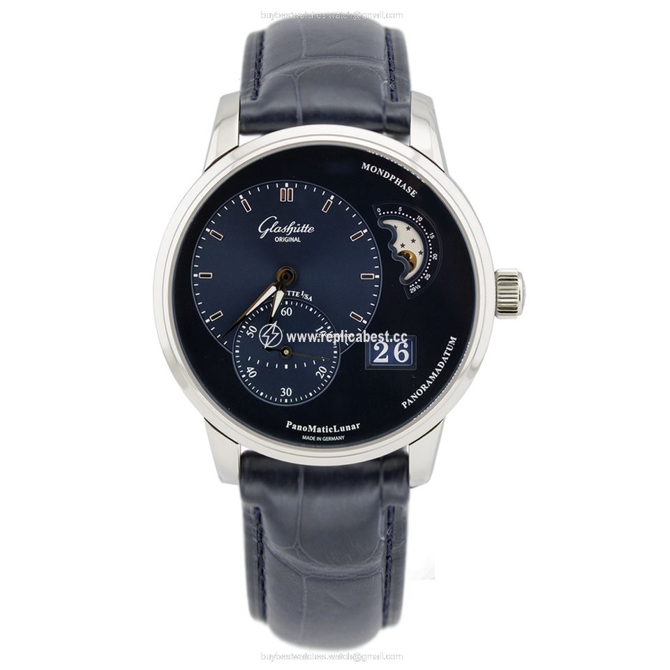Glashutte Original Mens watch Unisex Automatic Steel 1-90-02-46-32-55 or 190-02-46-32-55