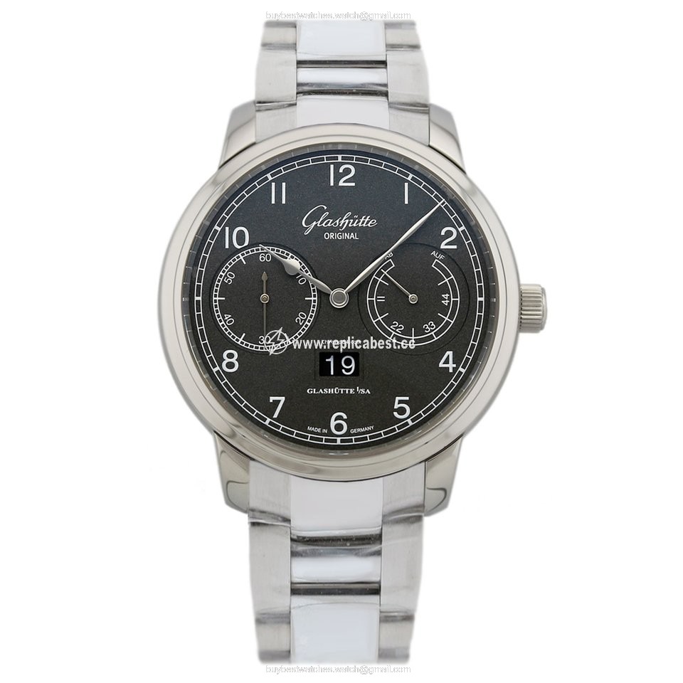 Glashutte Original Senator Observer Mens watch Unisex Automatic Steel 100-14-02-02-14 or 1-00-14-02-02-14