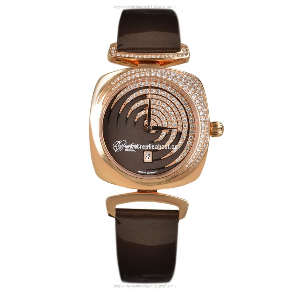 Glashutte Original Pavonina Womens watch Quartz Red gold 1-03-01-04-15-35 or 03-01-04-15-35