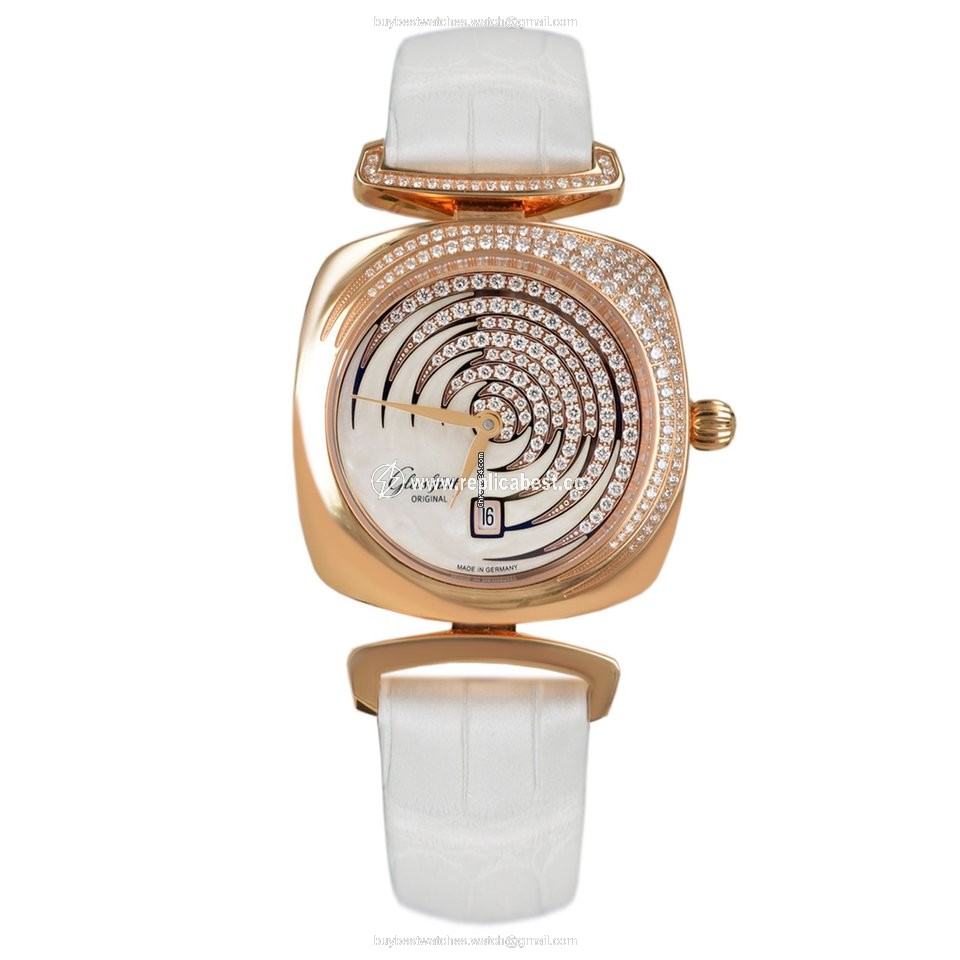 Glashutte Original Pavonina Womens watch Quartz Red gold 1-03-01-03-15-34 or 03-01-03-15-34