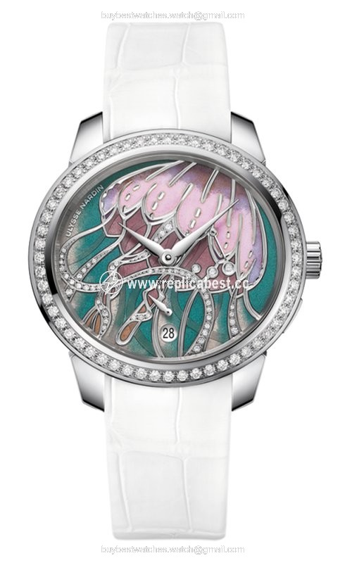 Ulysse Nardin Jade Womens watch Automatic Steel 3100-125B JELLYFISH
