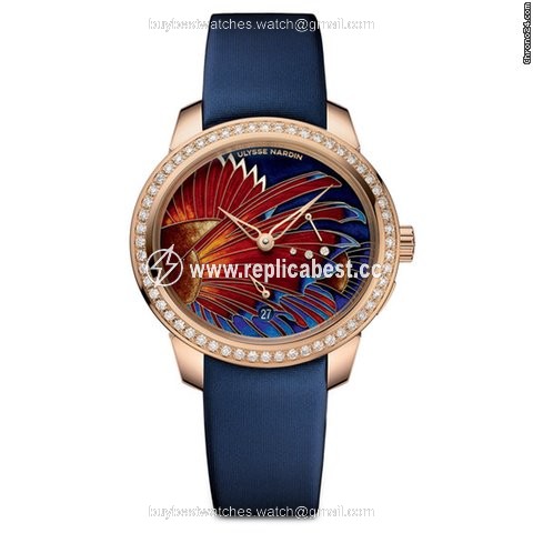Ulysse Nardin Jade Womens watch Automatic Rose gold 3106-125B LIONFISH